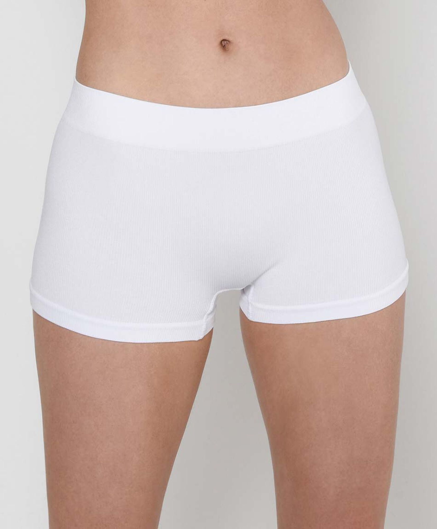 Boxer mujer seamless acanalado Boxer mujer seamless acanalado