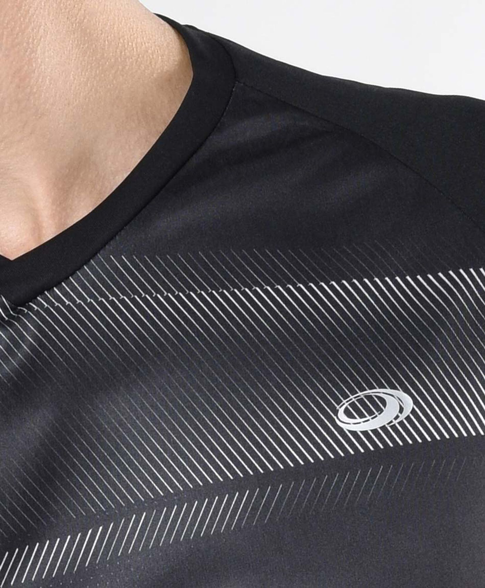 Polera deportiva hombre running líneas Polera deportiva hombre running líneas