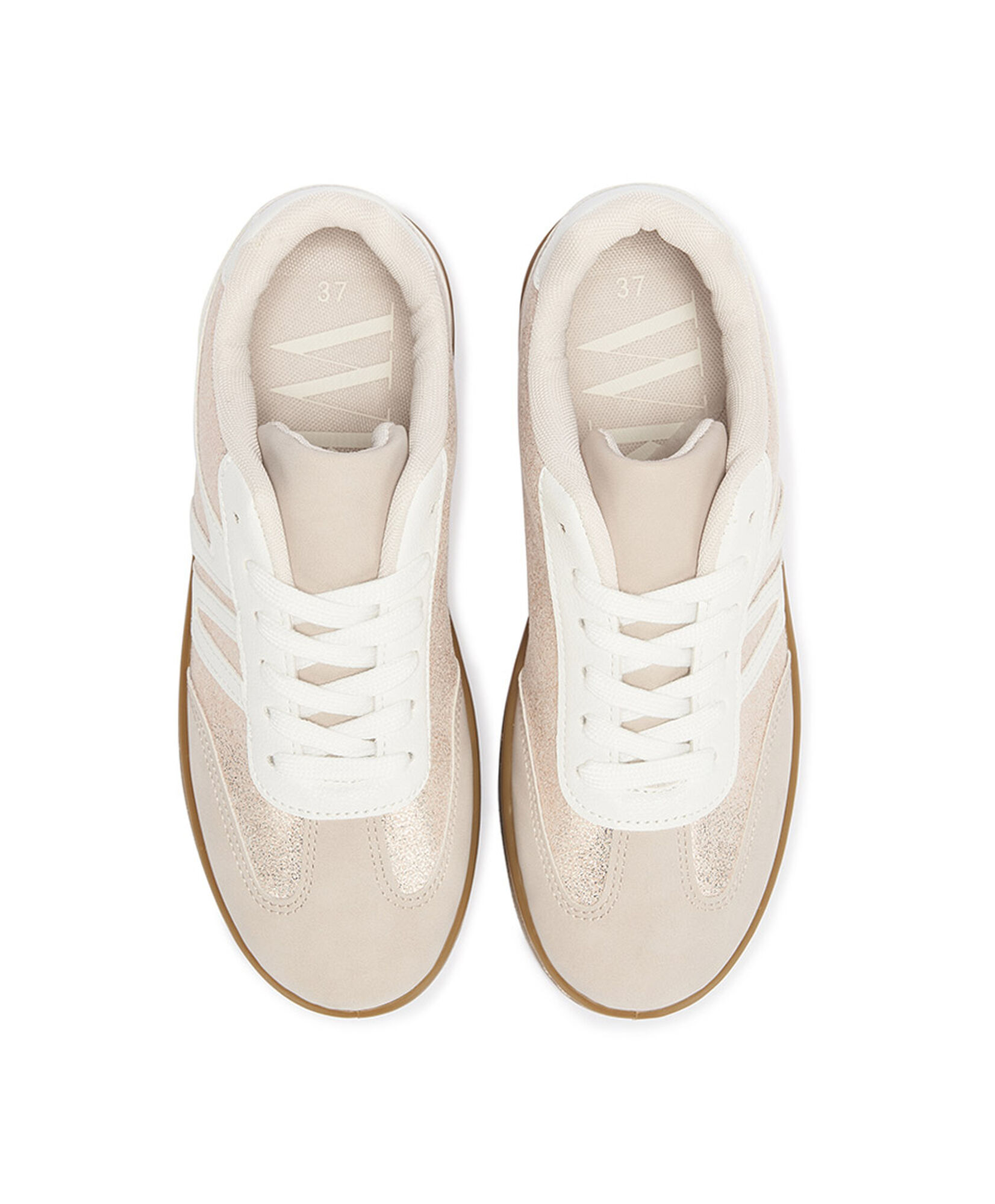 Zapatilla mujer vintage beige Zapatilla mujer vintage beige