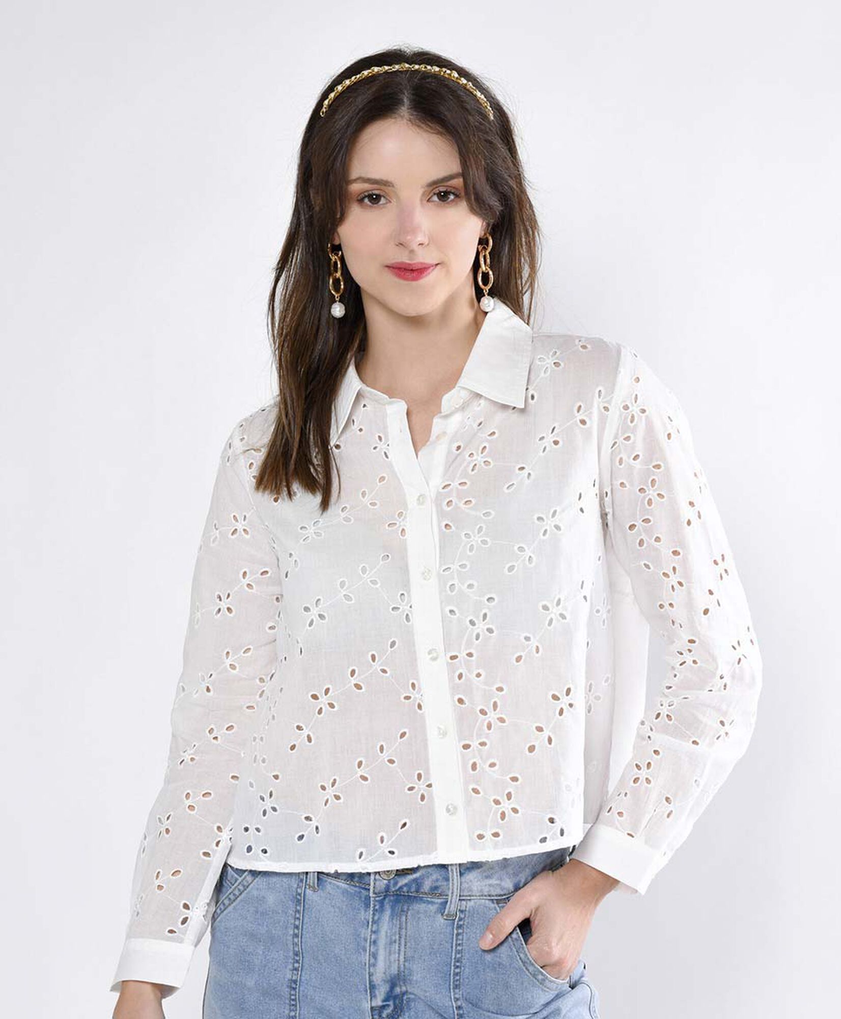 Blusa manga larga Blusa manga larga