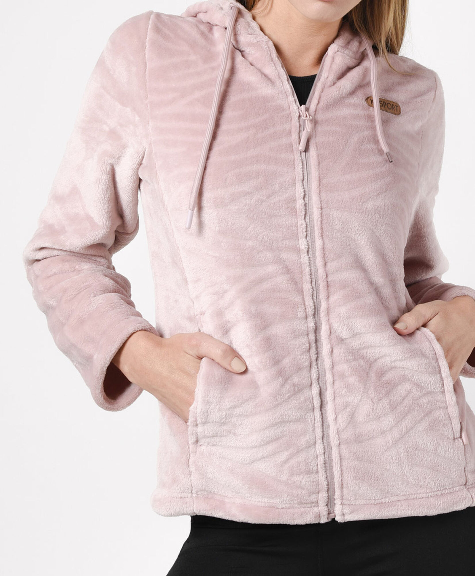 Polerón deportivo mujer polar texturas Polerón deportivo mujer polar texturas