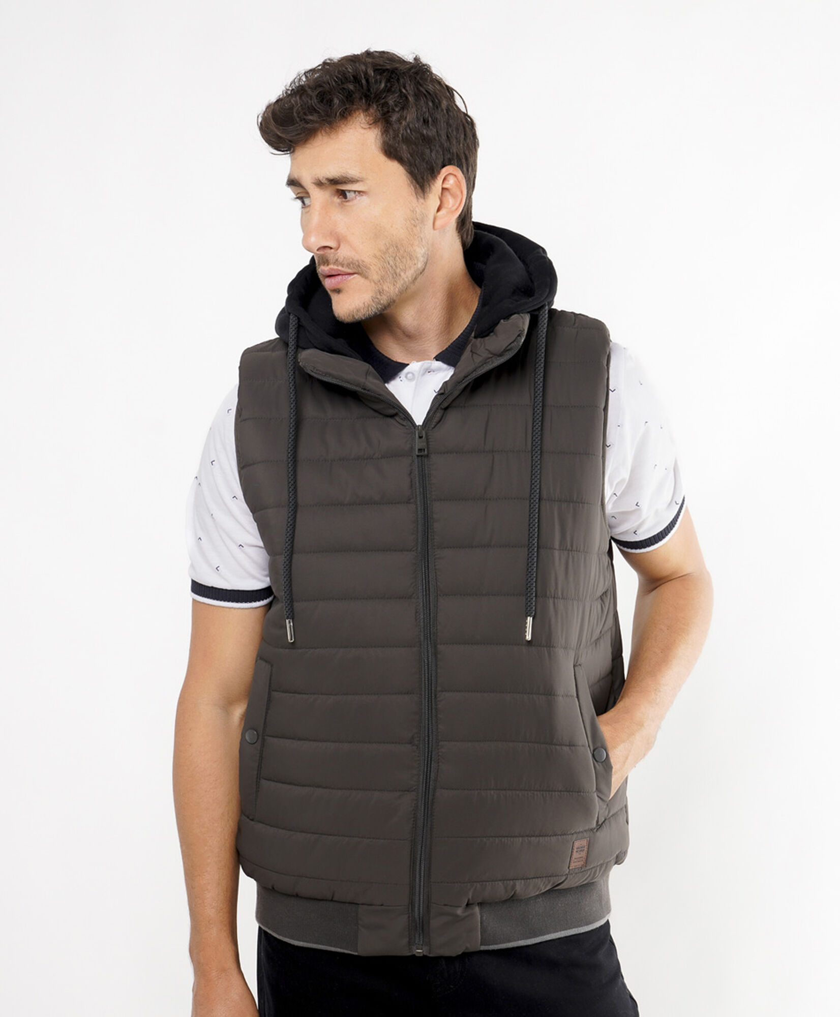 Chaqueta hombre acolchada sin mangas Chaqueta hombre acolchada sin mangas