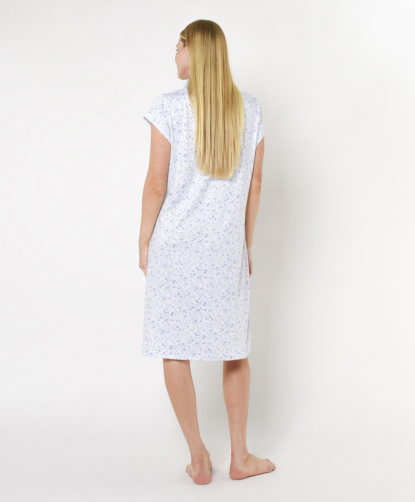 Camisa de dormir mujer floreada Camisa de dormir mujer floreada