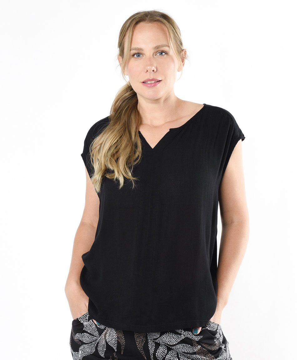 Polera mujer mini manga