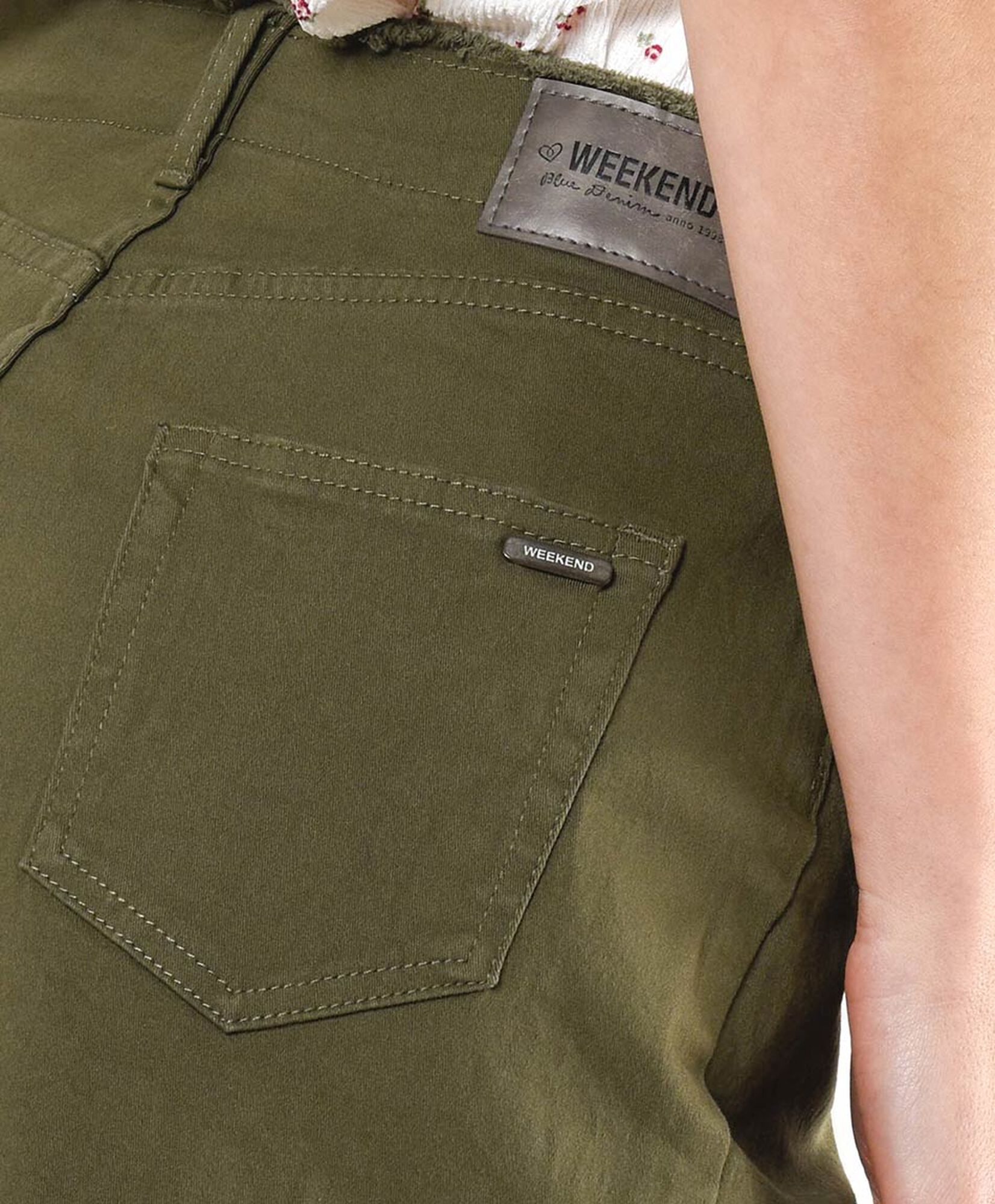 Short mujer botones verde Short mujer botones verde