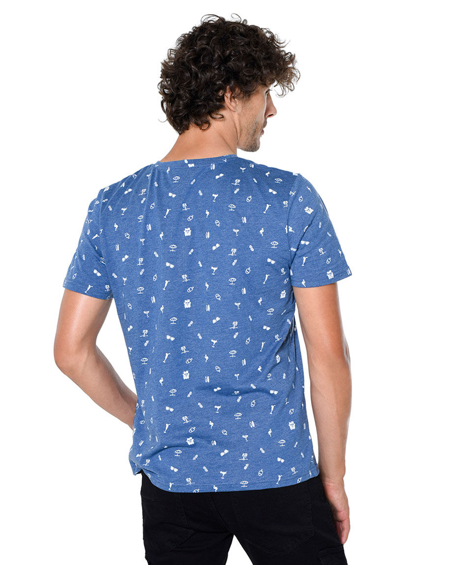 Polera estampada