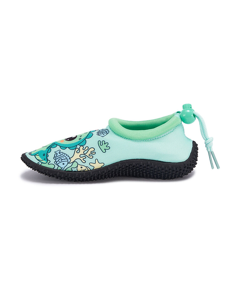 Zapato de agua infantil dinosaurio