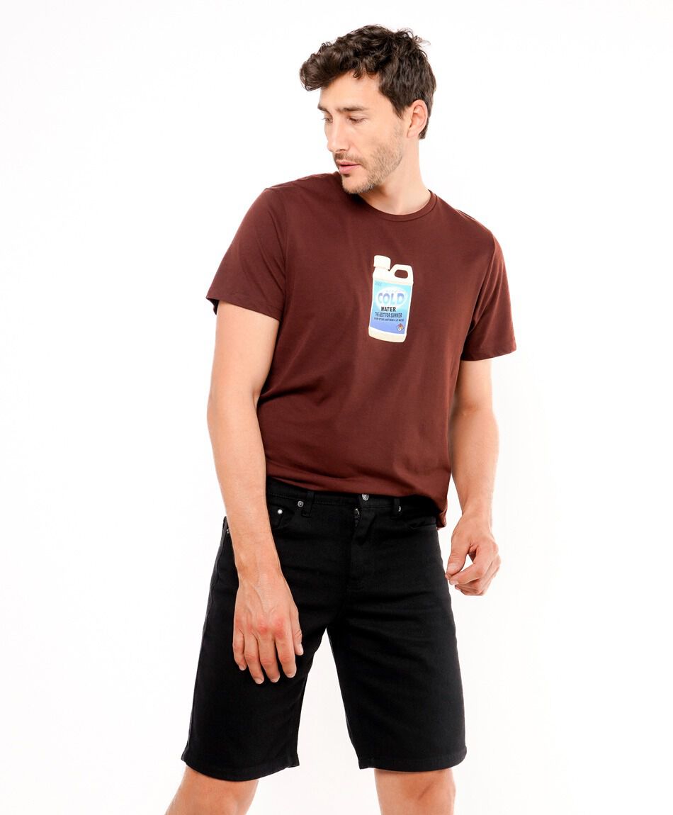 Bermuda hombre lisa colores