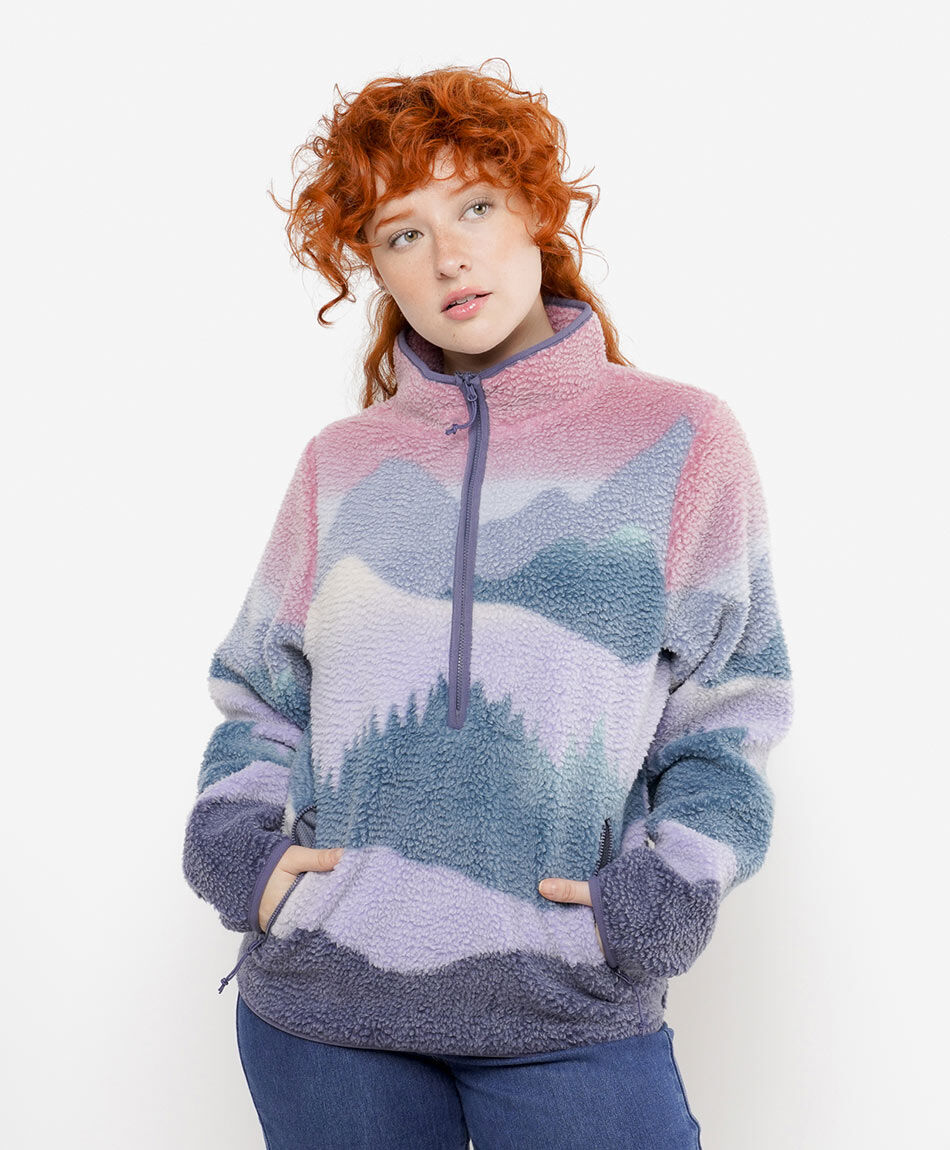 Polar mujer estampado monta&ntilde;a