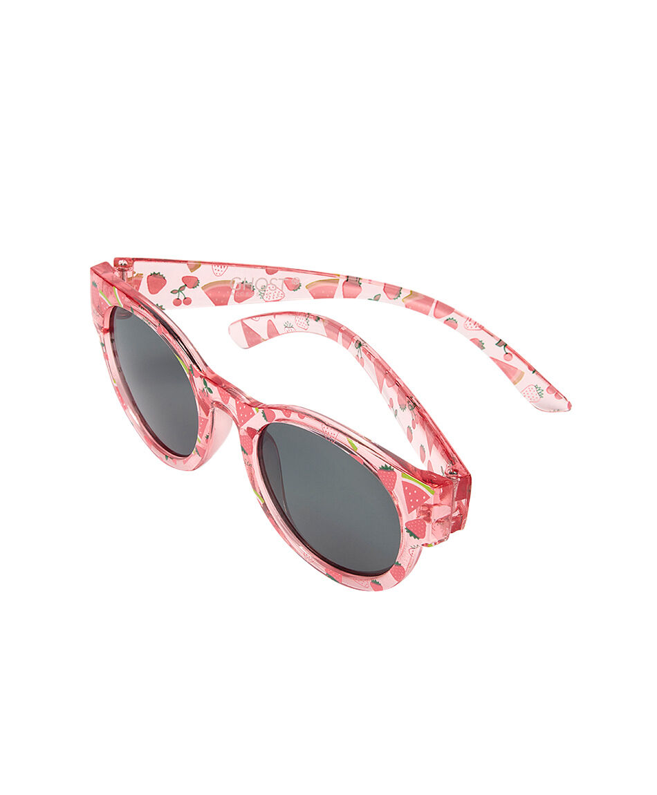 Lente ni&ntilde;a frutas