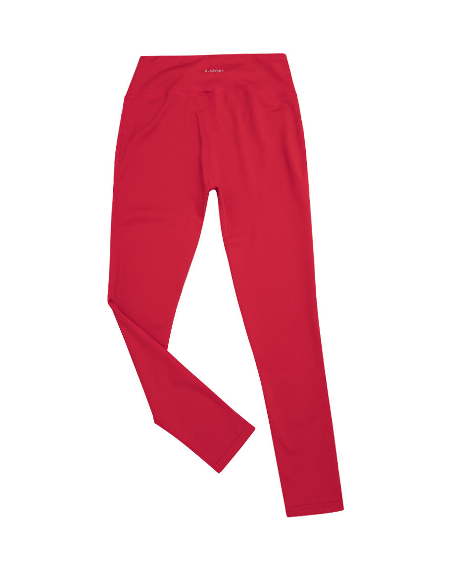Calza deportiva mujer rojo