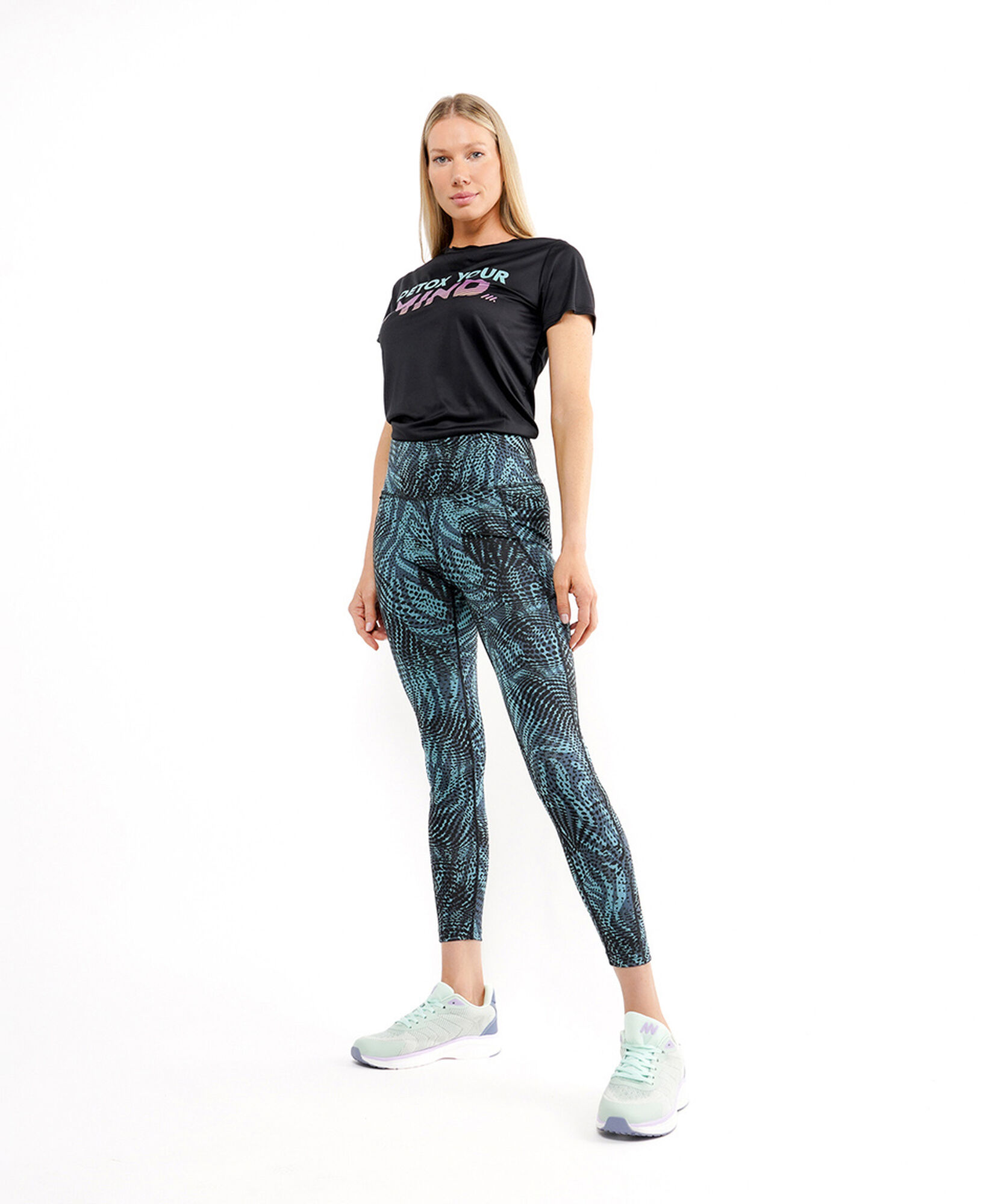 Calza deportiva mujer full print Calza deportiva mujer full print
