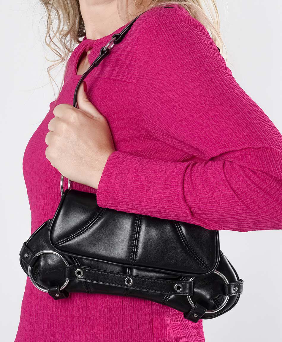 Cartera mujer argollas