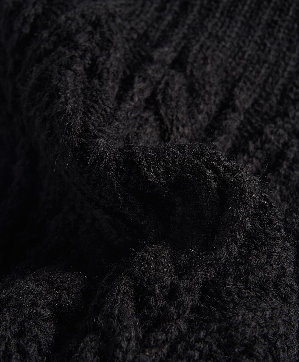 Gorro hombre tejido de trenzas