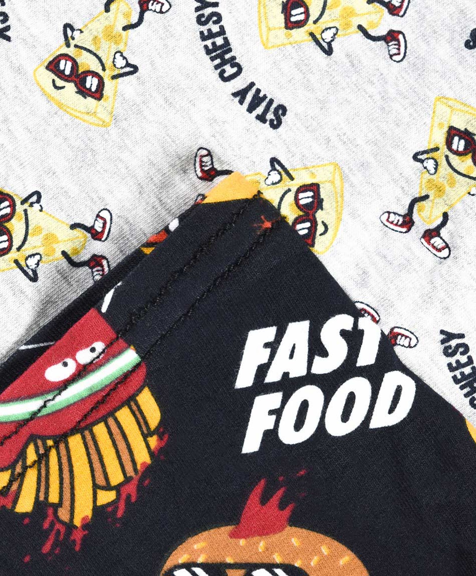 Pack 2 boxer hombre estampado comida Pack 2 boxer hombre estampado comida