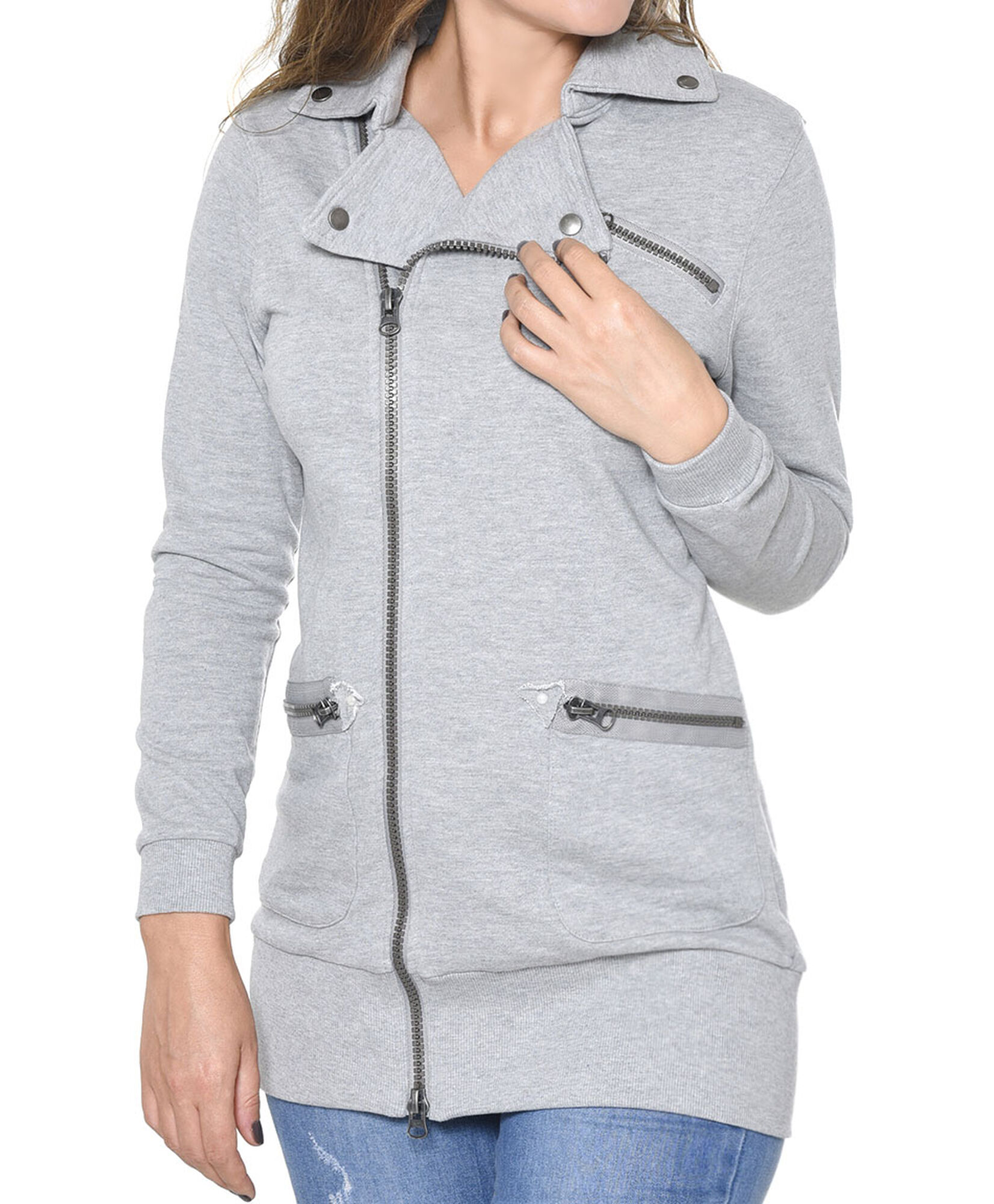 Chaqueta jersey cierres Chaqueta jersey cierres