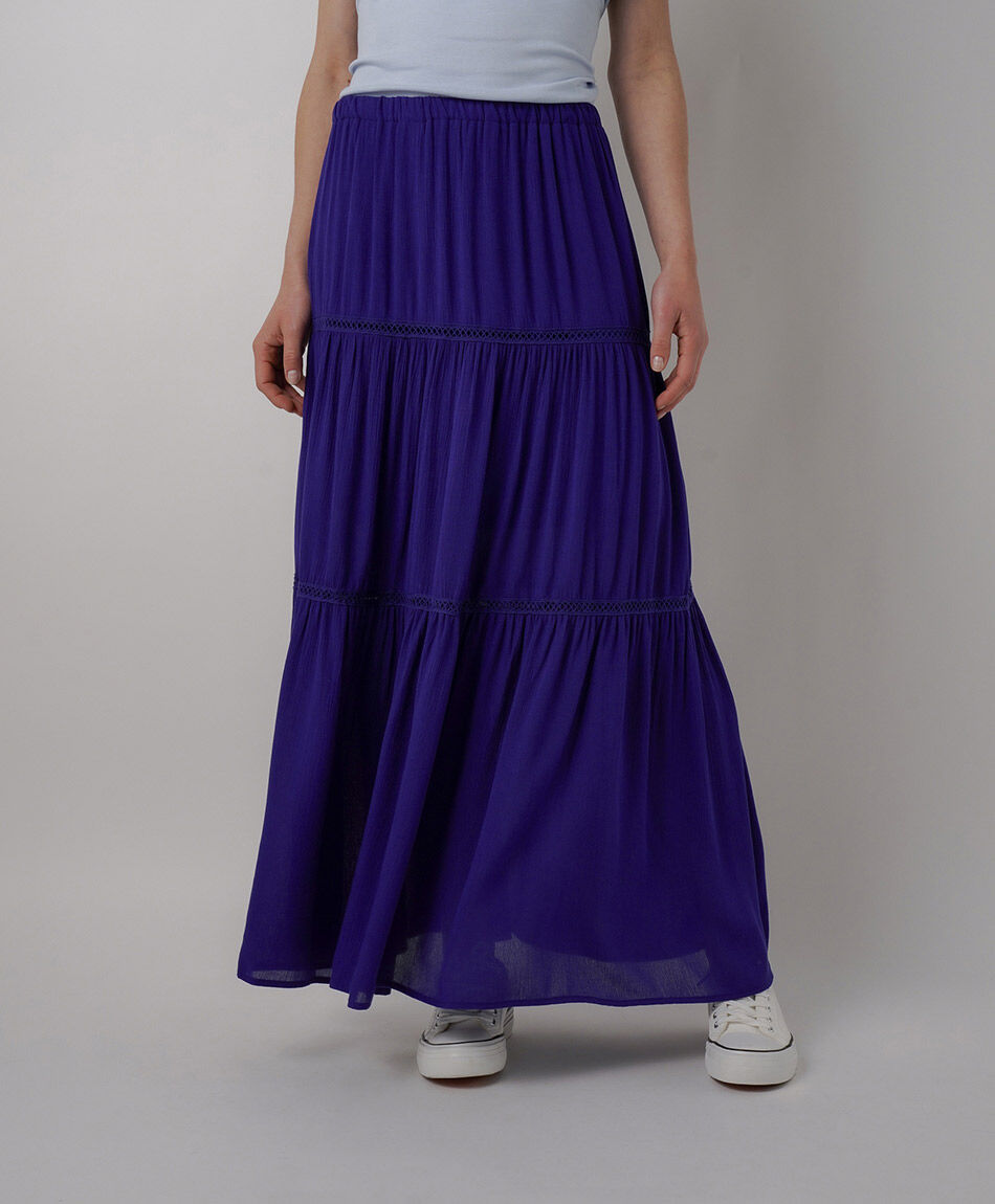 Falda mujer maxi