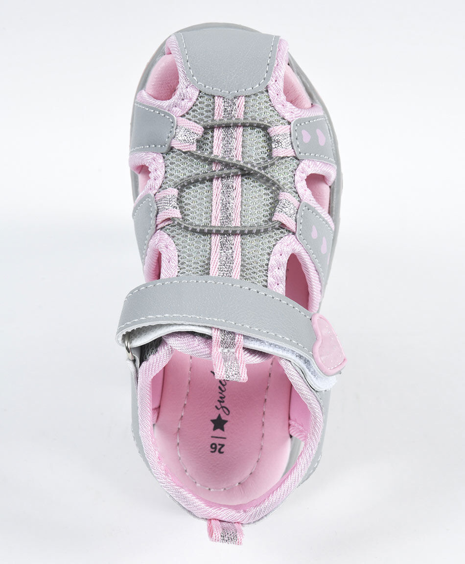Sandalias ni&ntilde;a outdoor brillos