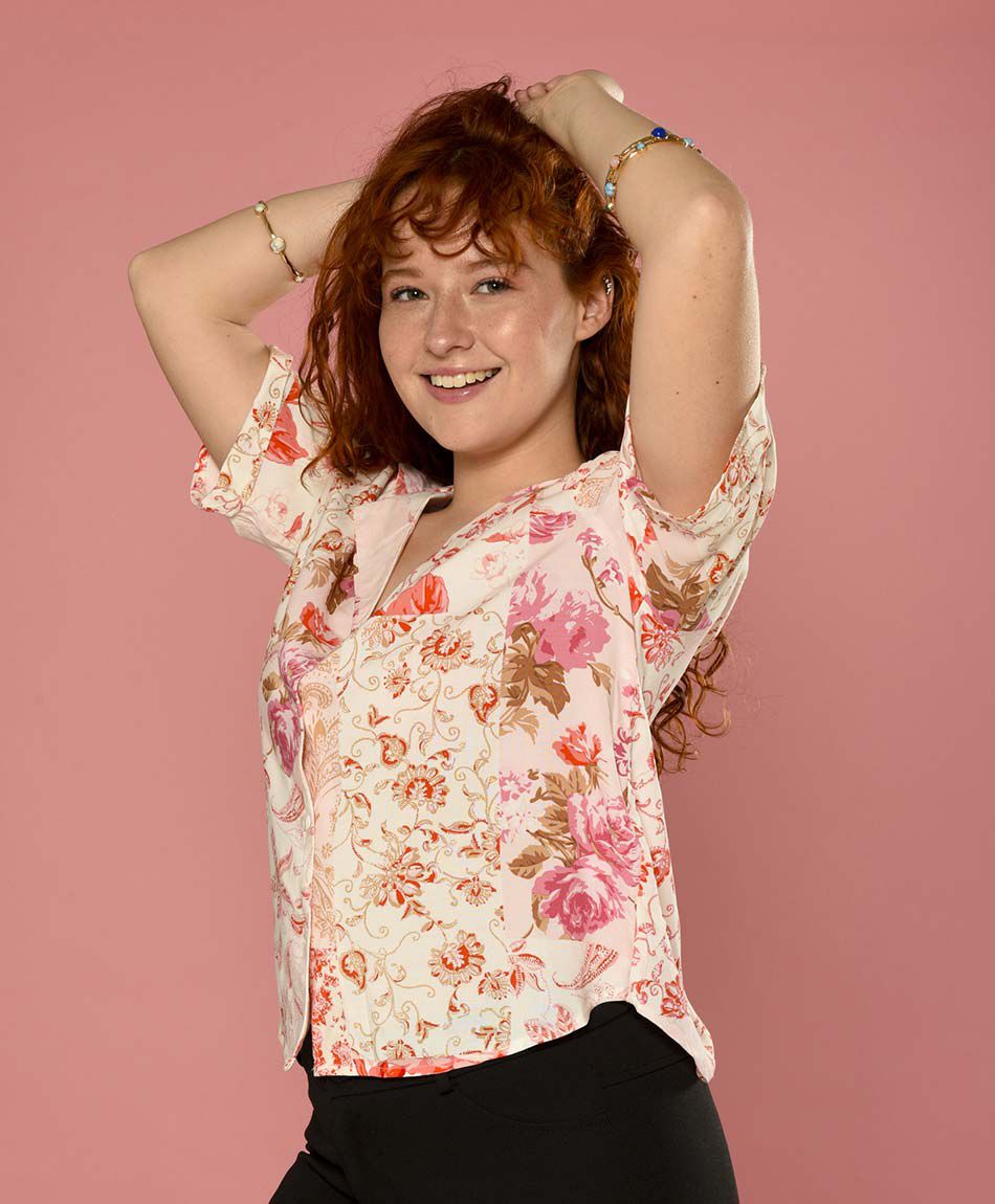 Blusa estampada