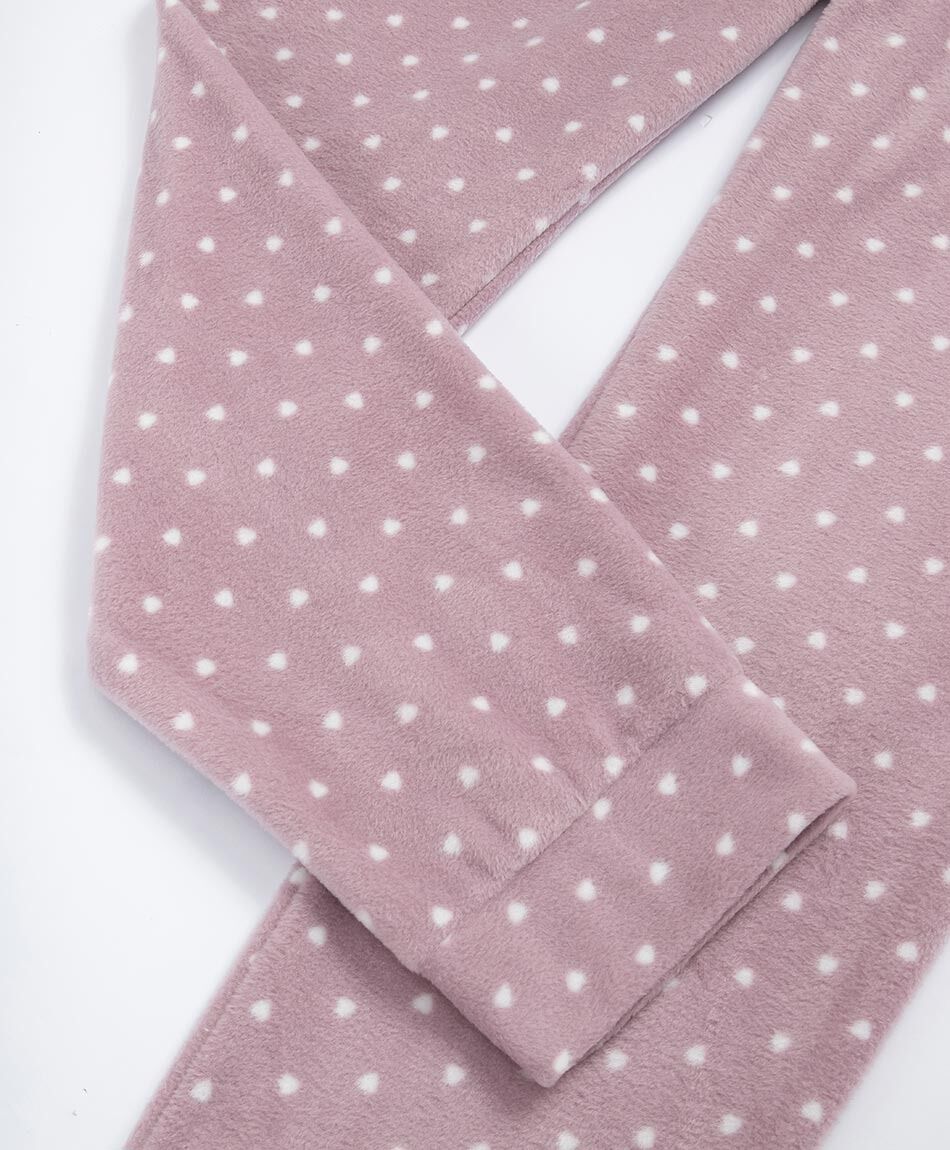 Pijama mujer  top liso botones