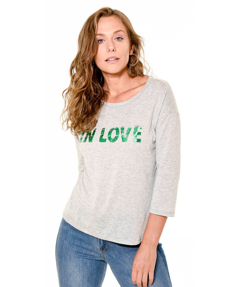 Polera lurex
