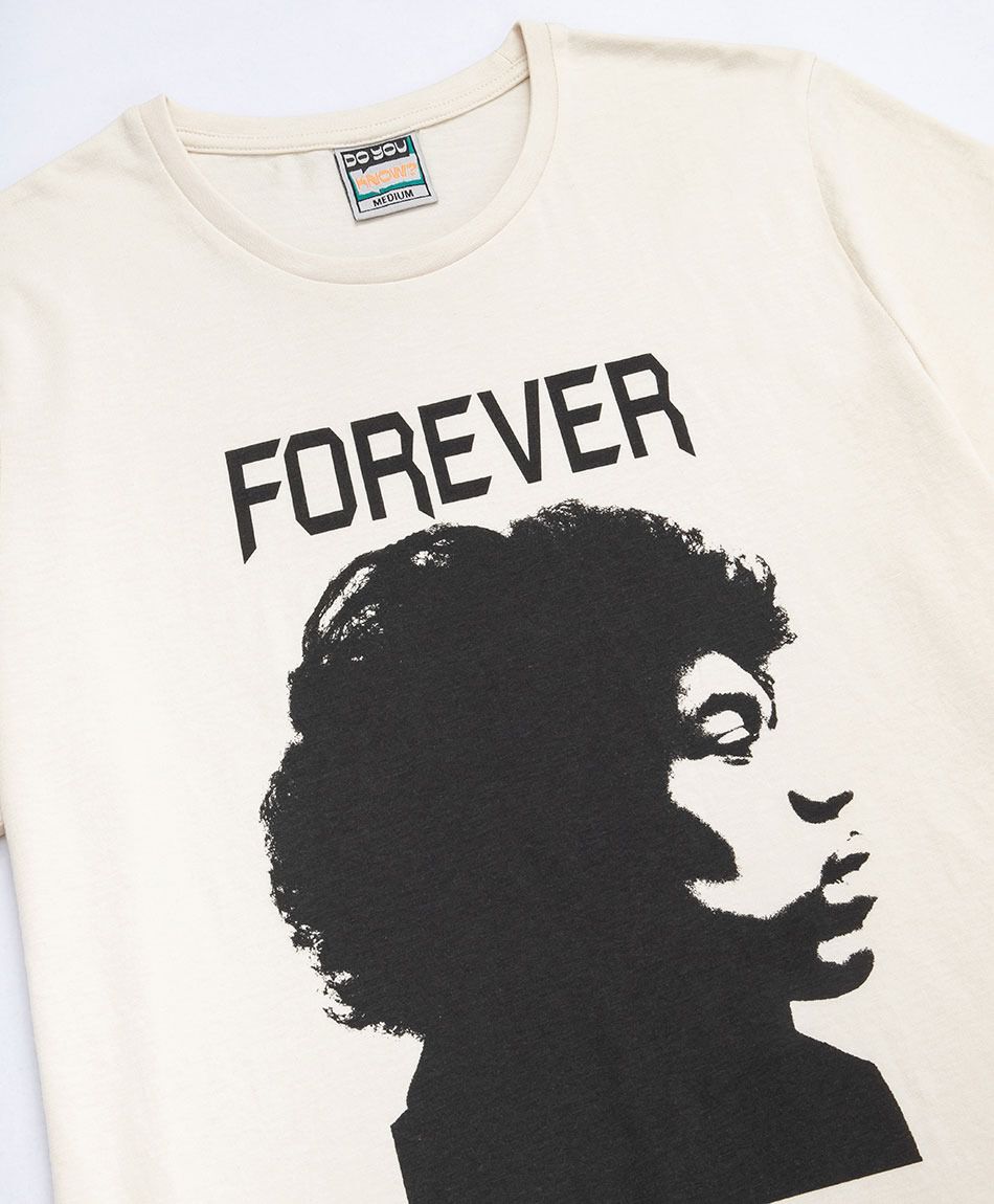 Polera hombre estampado forever