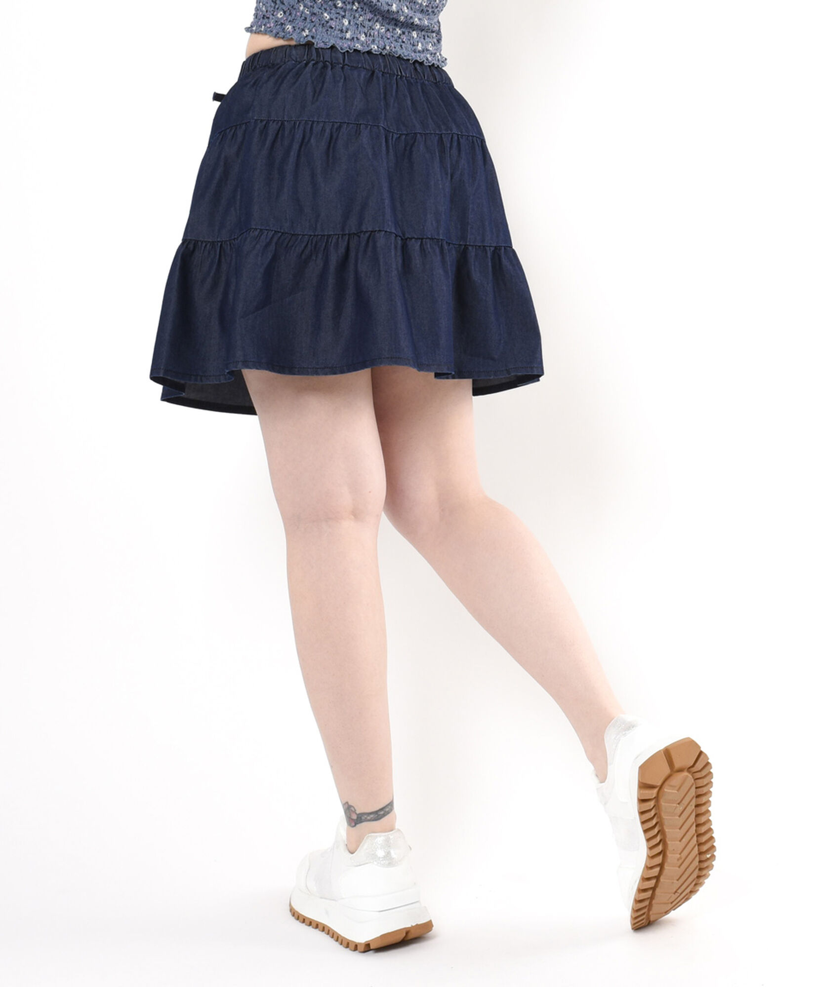 Mini falda mujer denim pisos Mini falda mujer denim pisos
