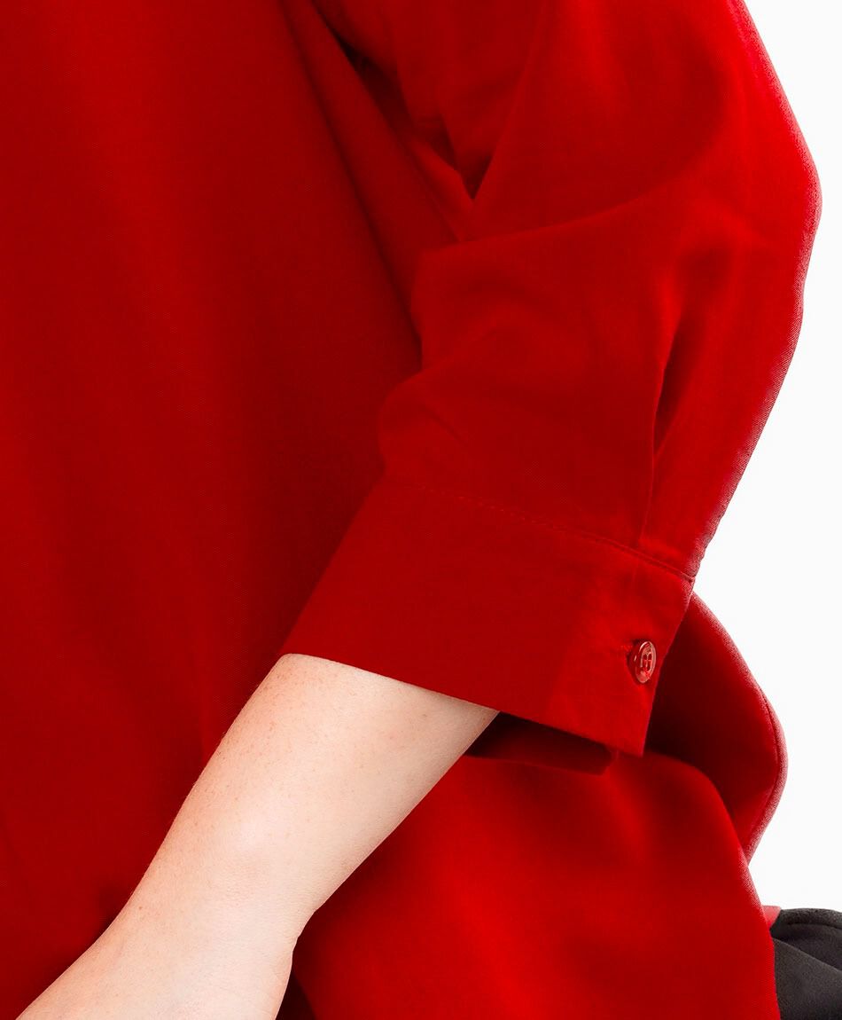 Blusa mujer lisa elegante