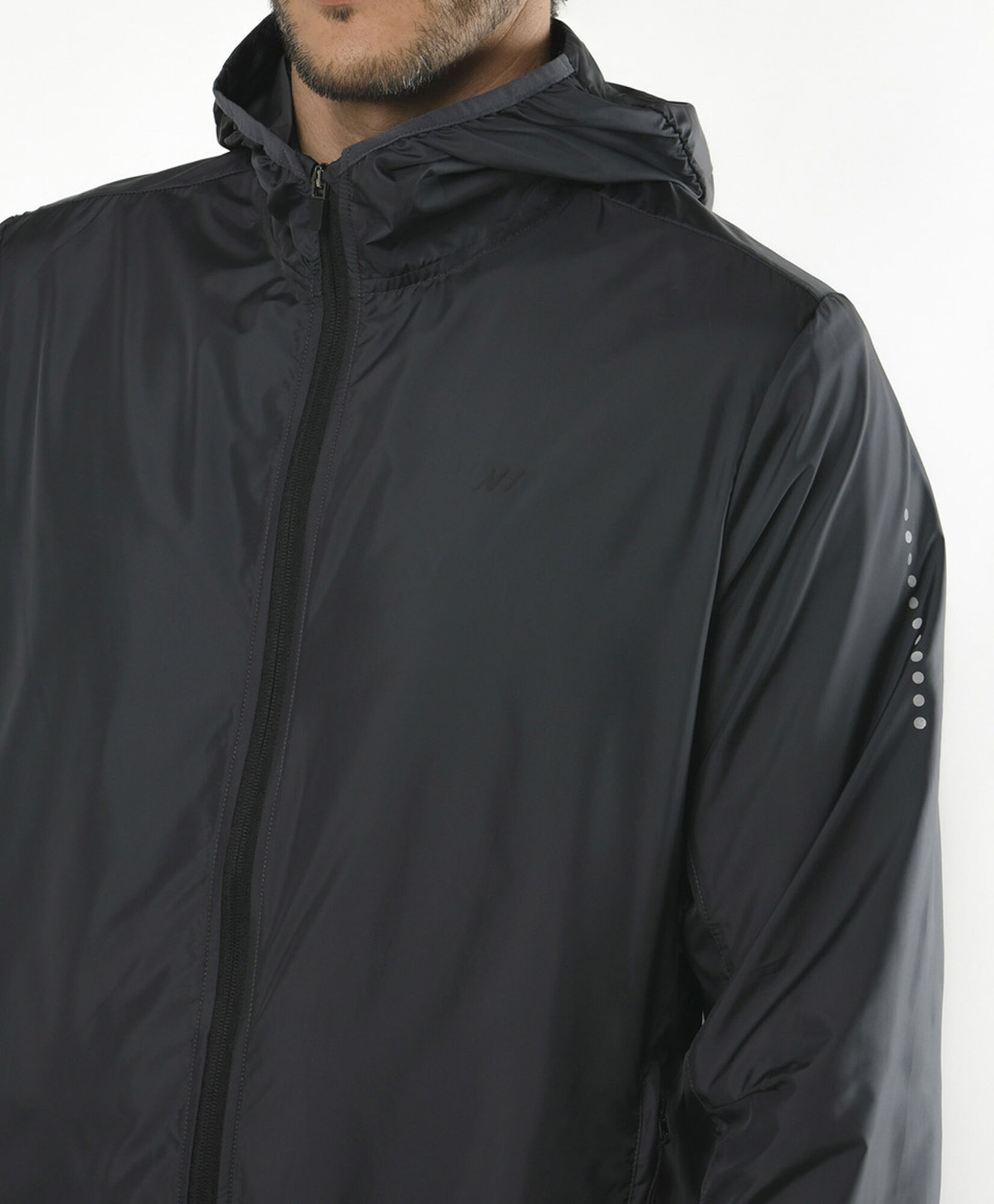 Cortaviento deportivo hombre liso Cortaviento deportivo hombre liso