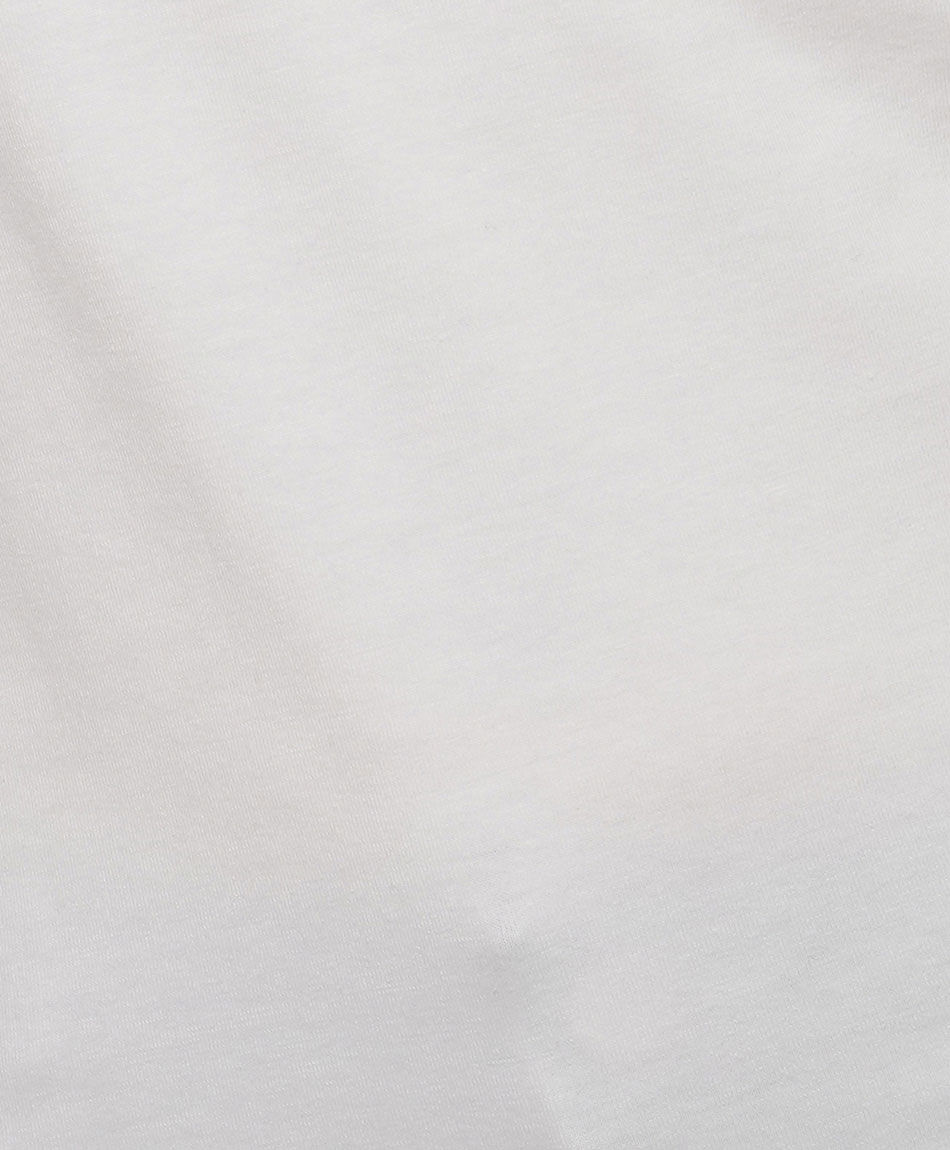 Polera mujer b&aacute;sica blanca sin mangas