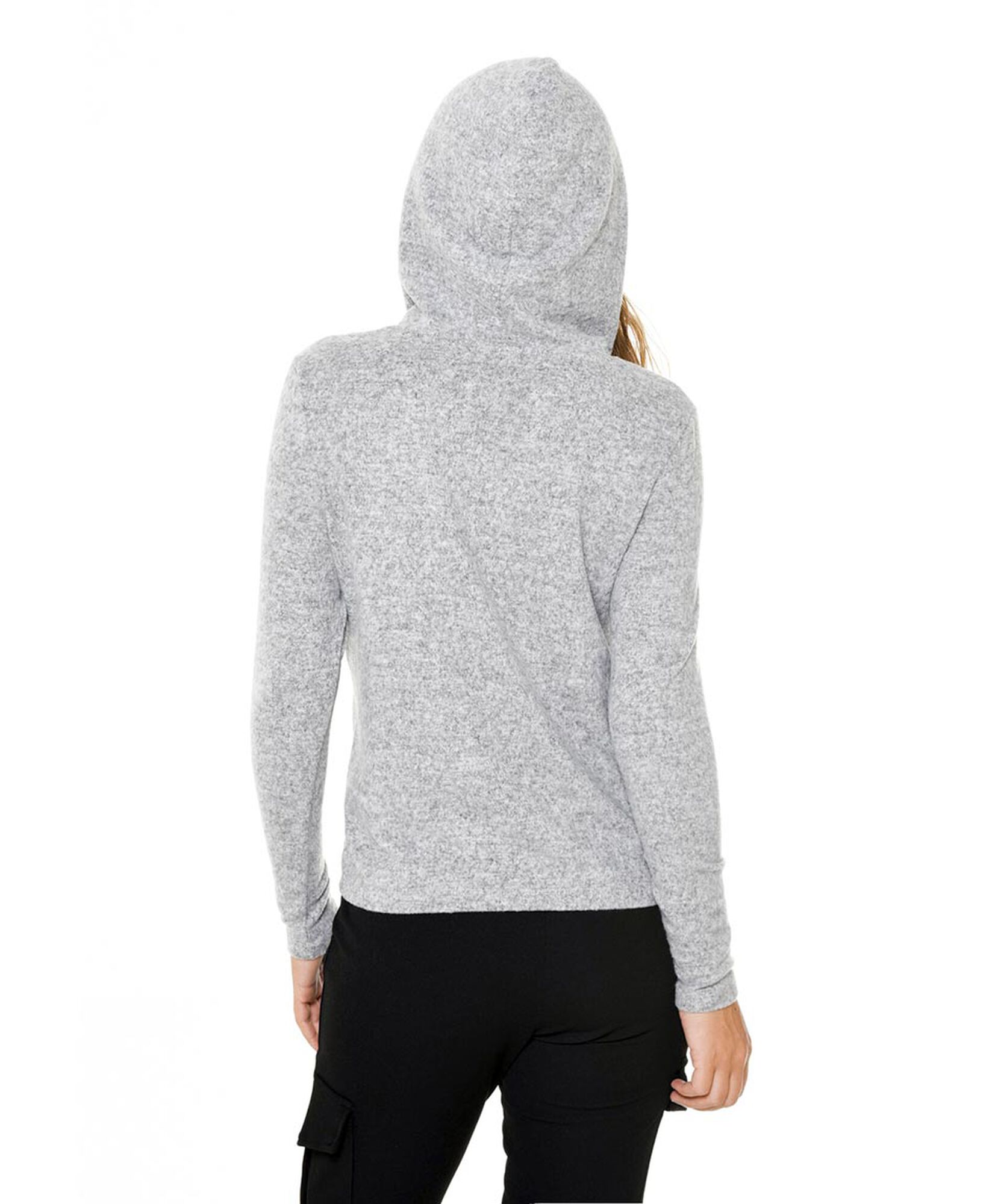 Poleron capucha detalle lurex Poleron capucha detalle lurex