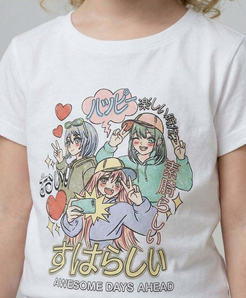 Polera ni&ntilde;a anim&eacute;