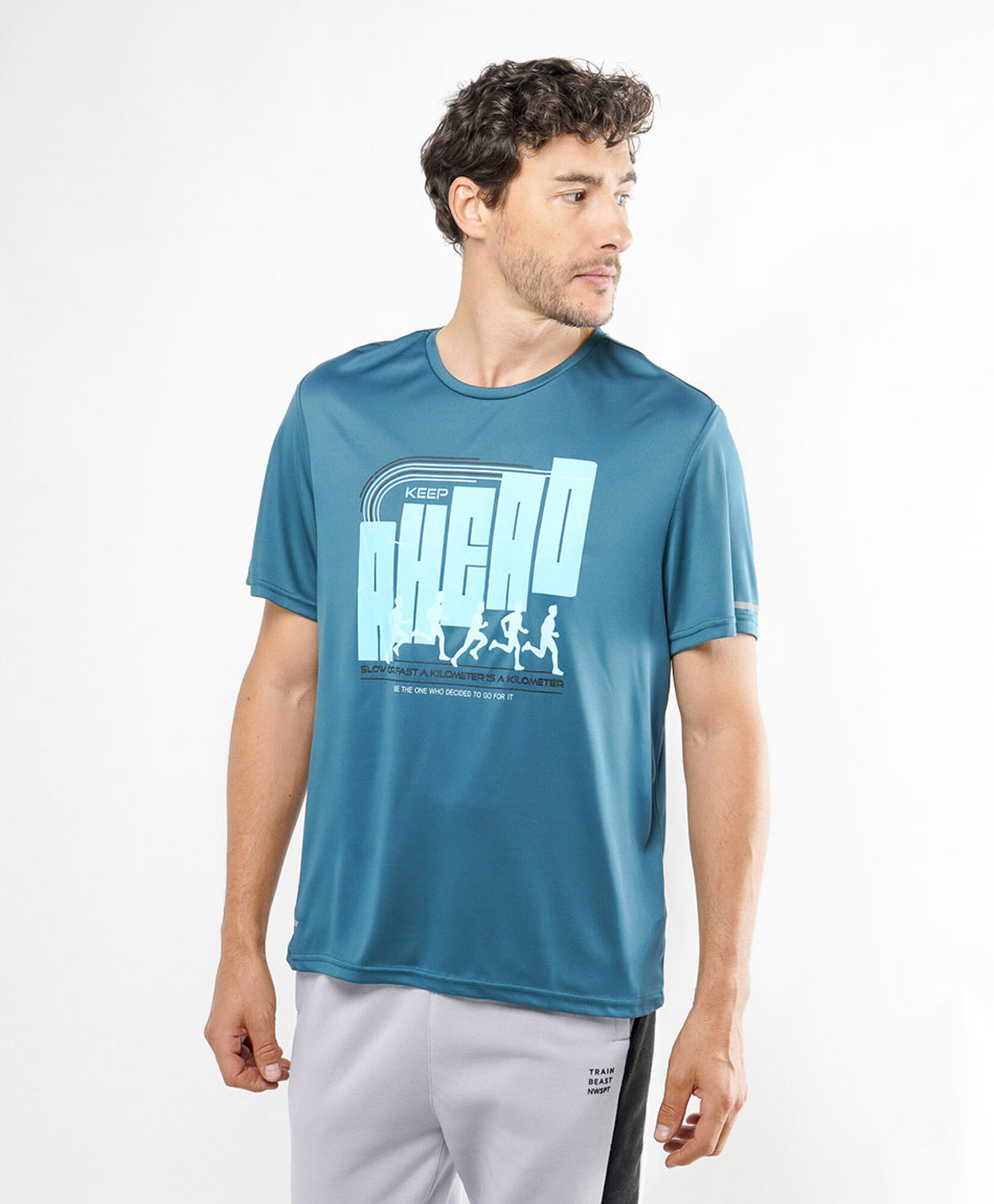 Polera deportiva hombre run Polera deportiva hombre run