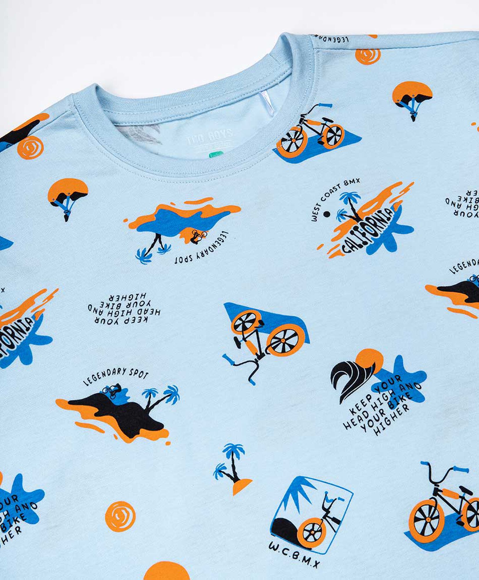 Polera niño print deportes Polera niño print deportes