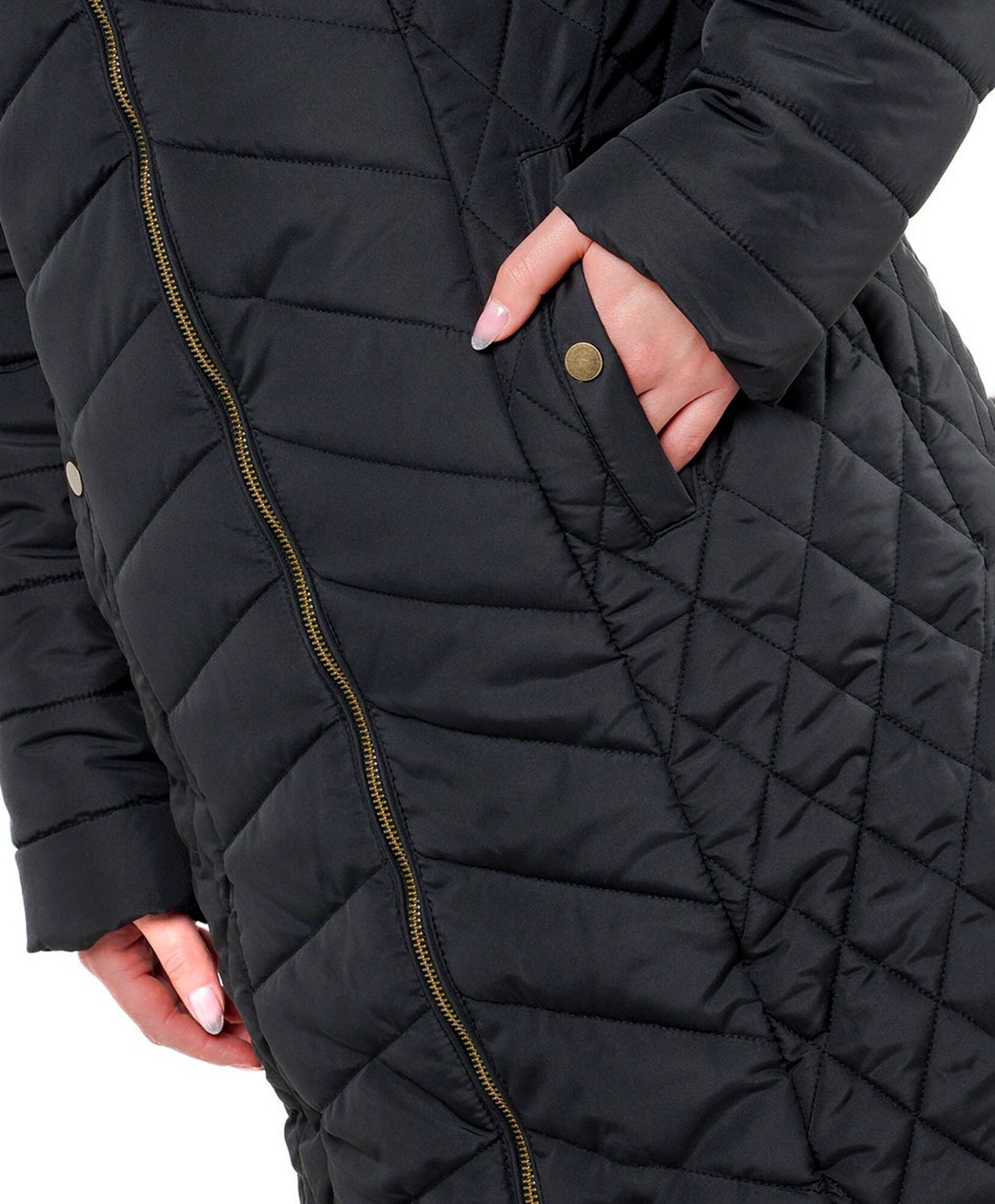 Parka mujer rombos larga Parka mujer rombos larga