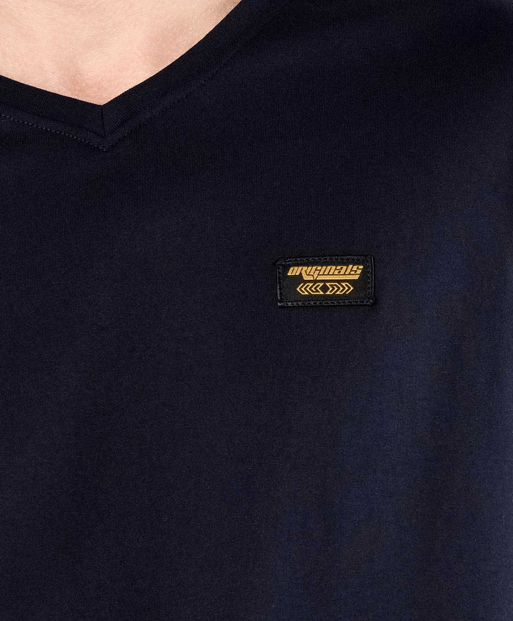 Polera hombre lisa mini logo colores Polera hombre lisa mini logo colores