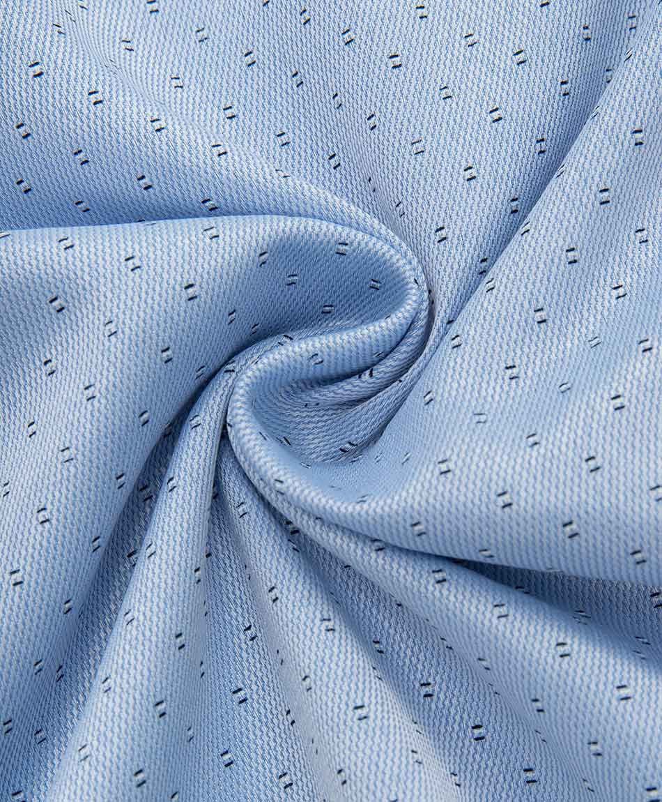 Camisa hombre print celeste