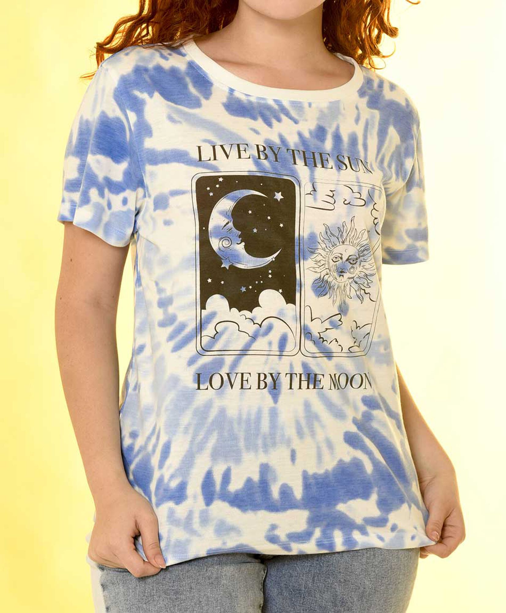 Polera tie dye astral Polera tie dye astral