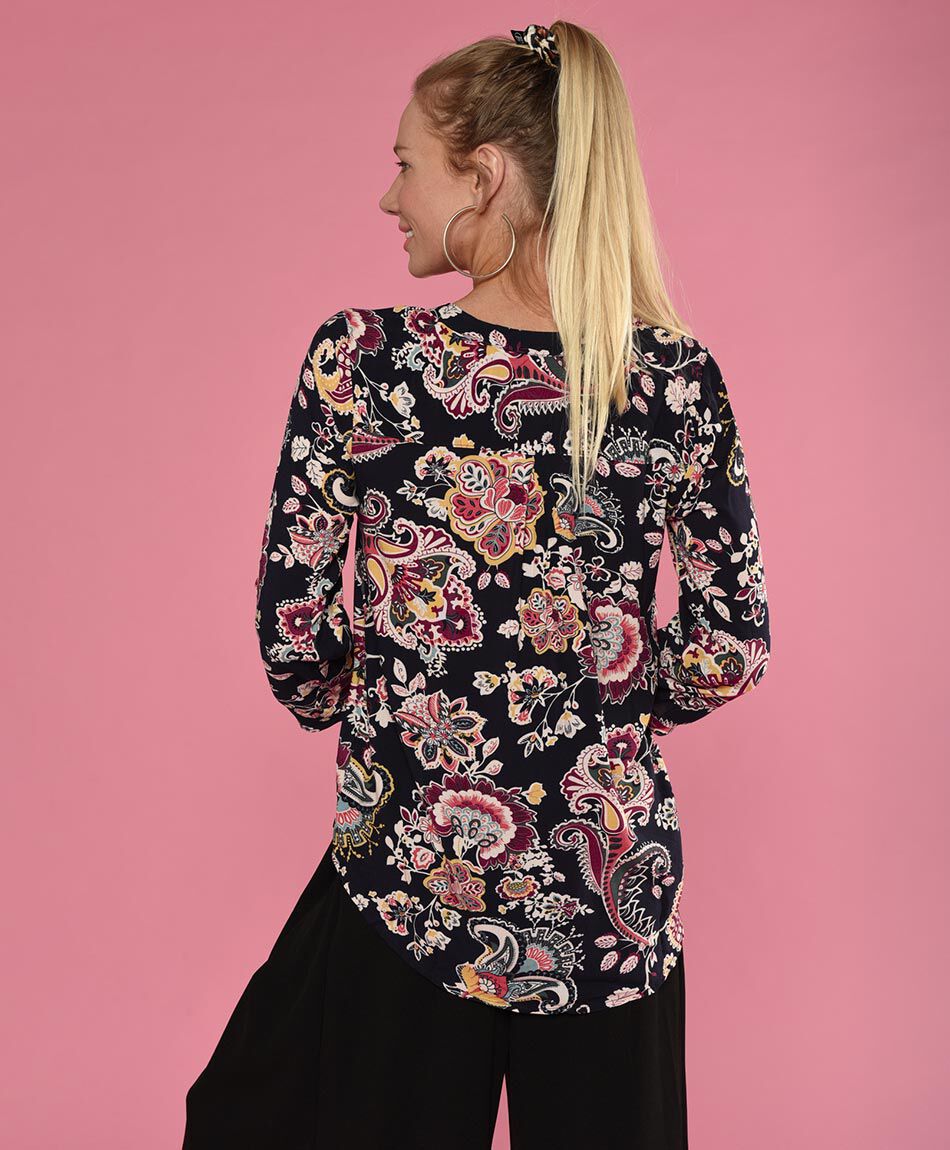 Blusa estampada