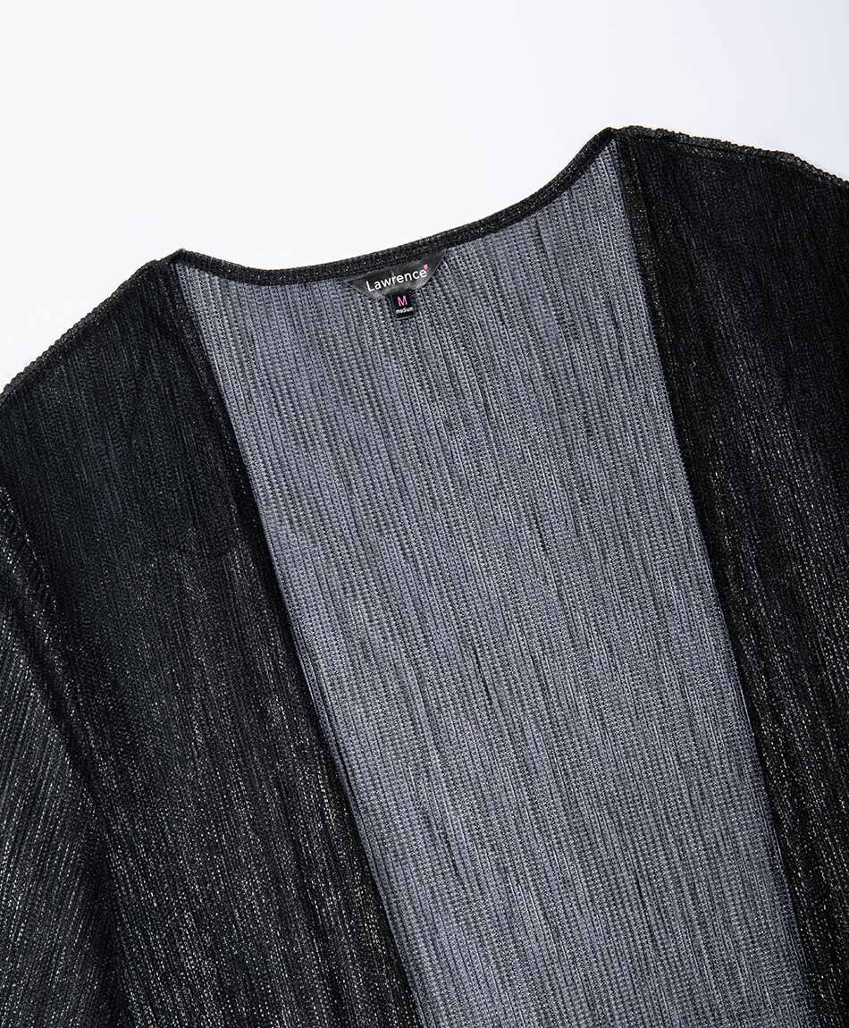 Kimono mujer negro