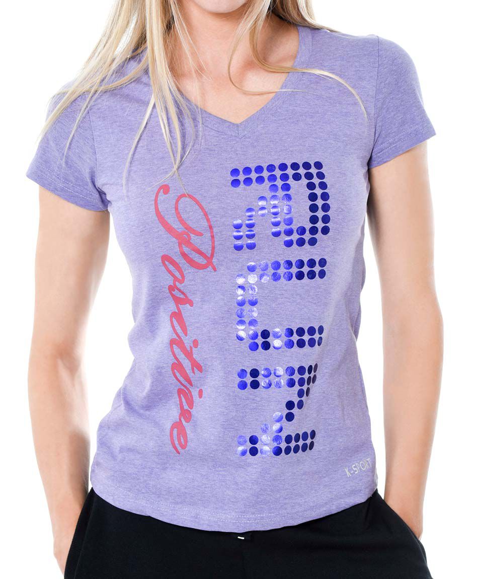 Polera deportiva print