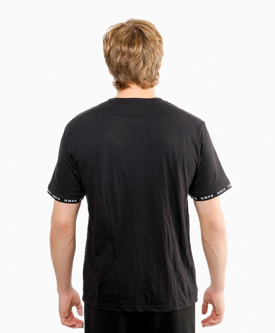 Polera deportiva hombre new sport black