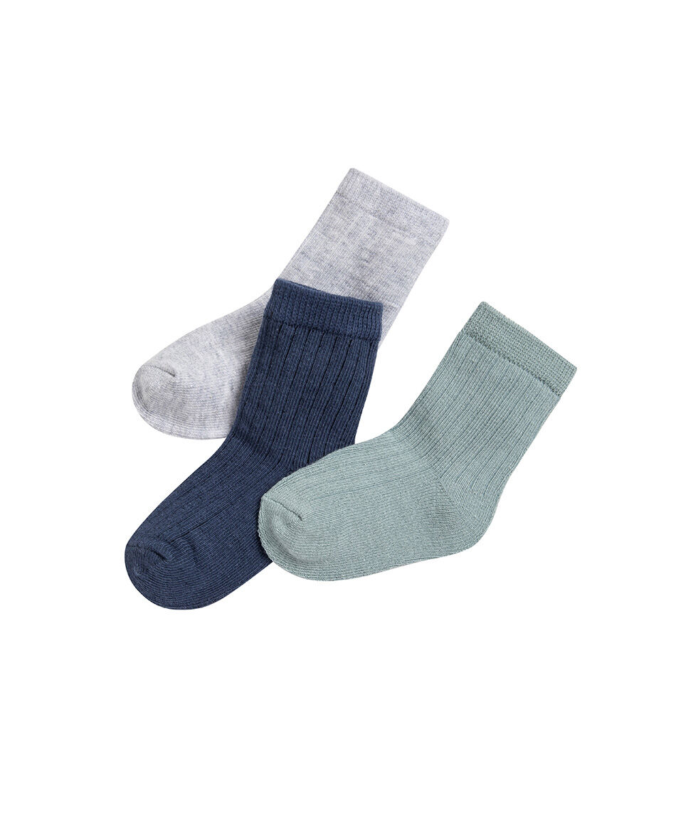Pack 2 calcetines beb&eacute; colores