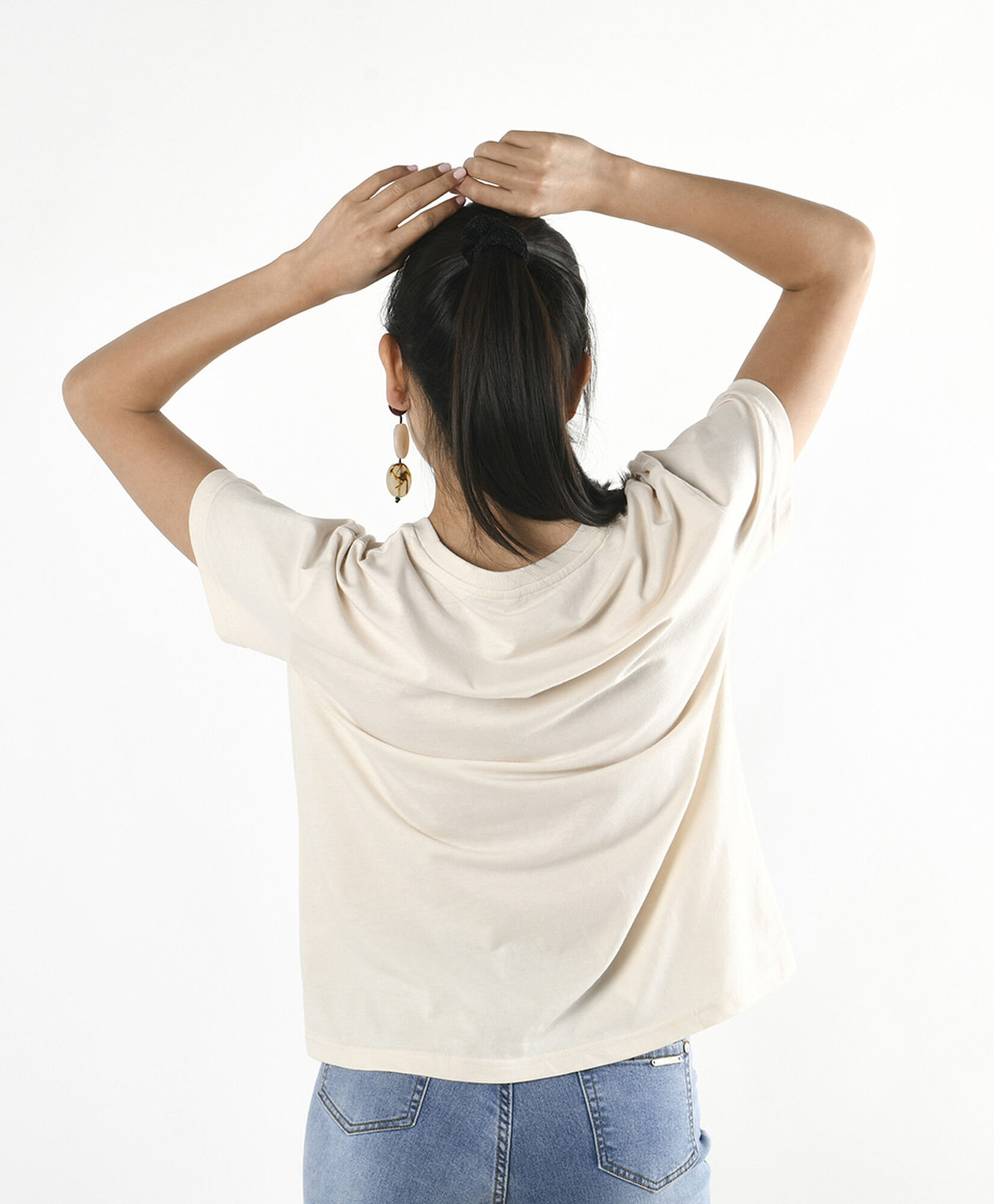 Polera mujer estampado accesorios Polera mujer estampado accesorios