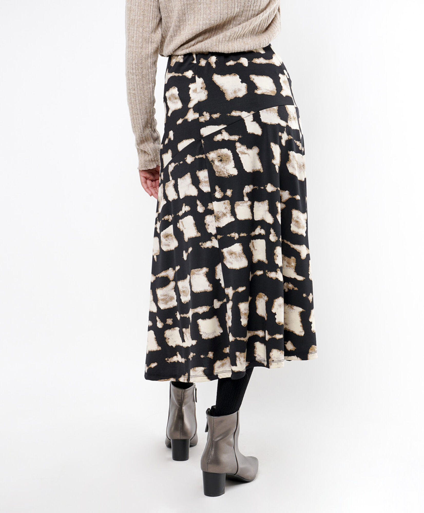 Falda mujer cuadros midi Falda mujer cuadros midi