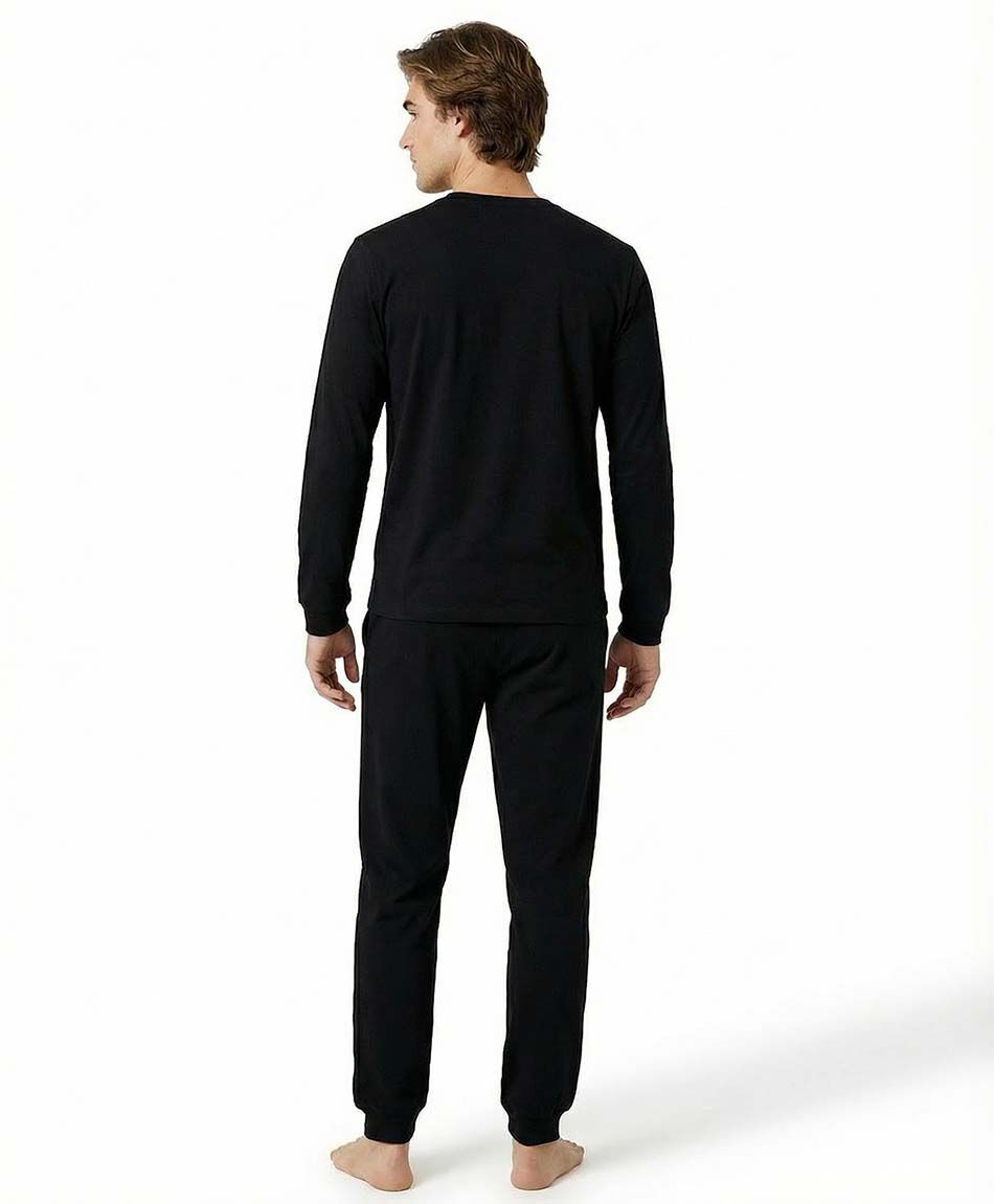 Pijama hombre linea bicolor