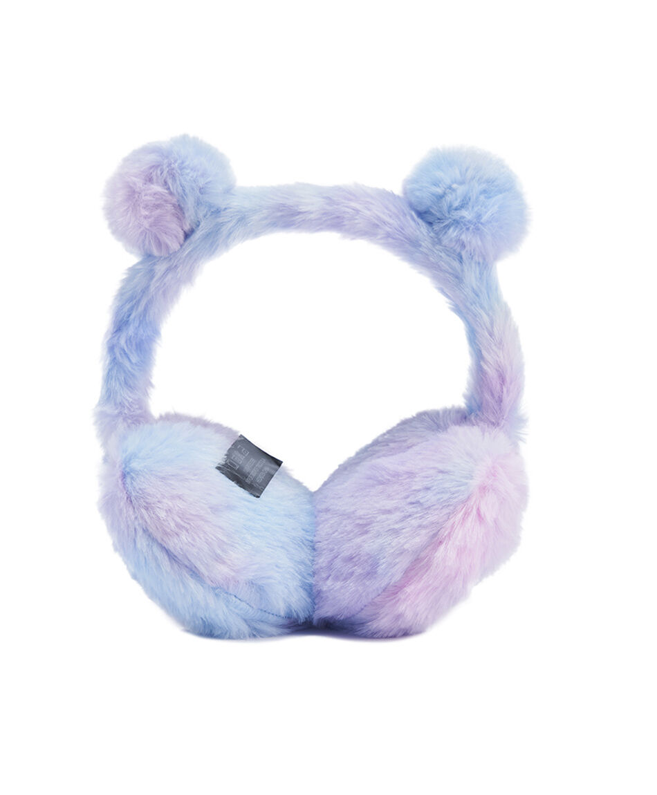 Orejera ni&ntilde;a dise&ntilde;o purpura