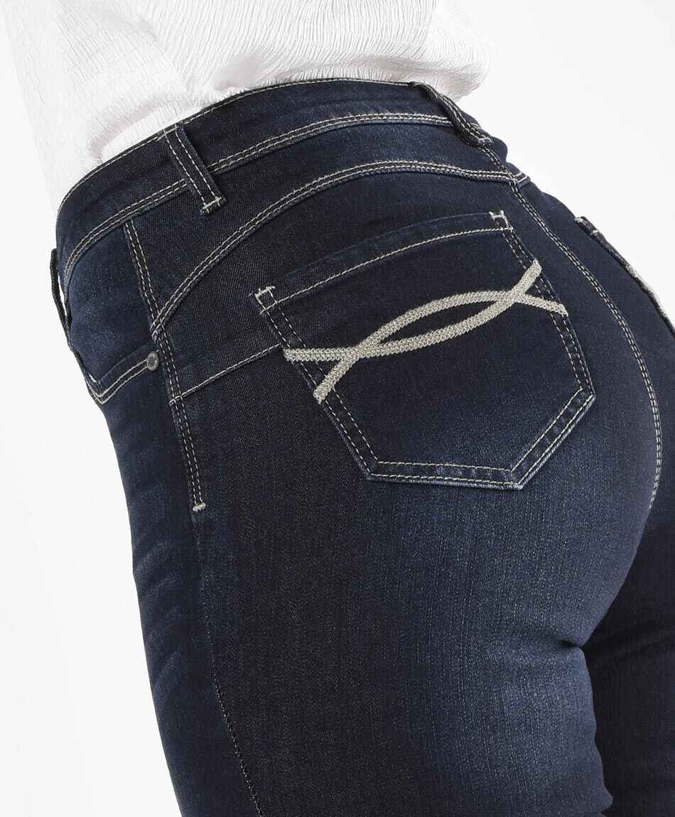 Jeans mujer desgastado skinny fit