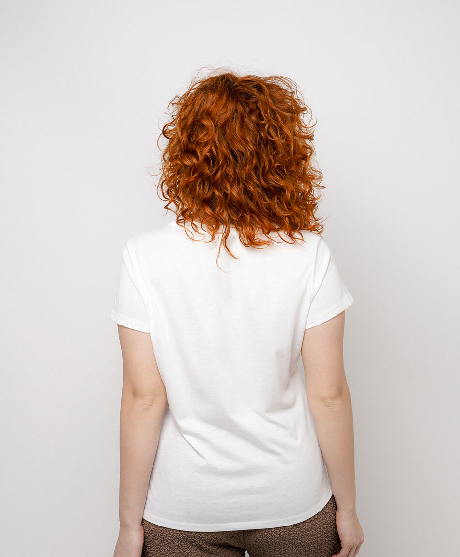 Polera mujer print bamboo