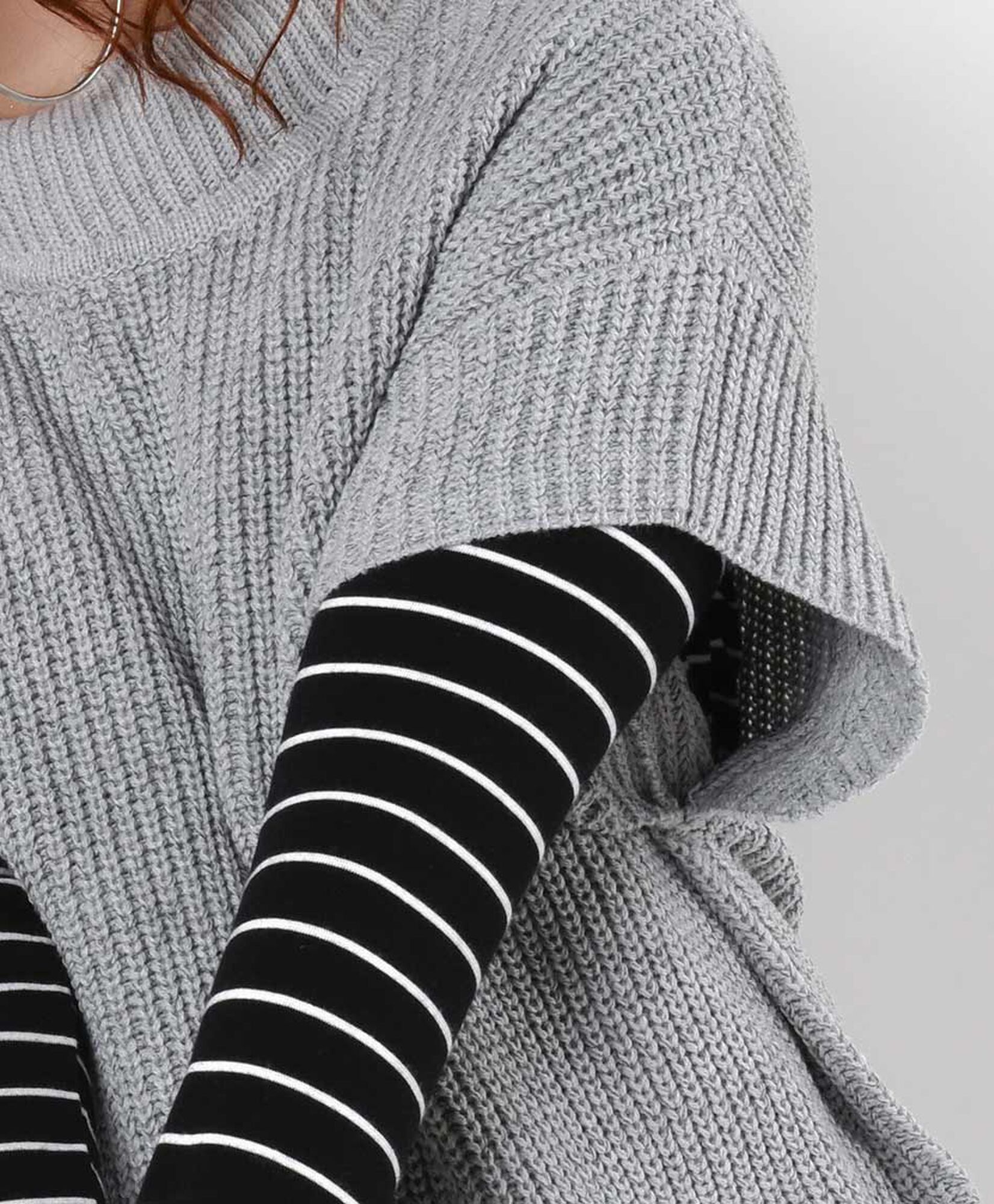 Sweater mujer oversize manga corta Sweater mujer oversize manga corta